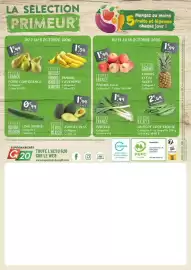 Catalogue G20 page 20: POIRE CONFÉRENCE €1,99, BANANE CAVENDISH €1,59