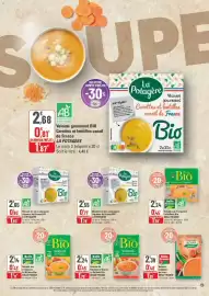 Catalogue G20 page 3: LA POTAGÈRE Mouliné de nos campagnes Légumes de France BIO €1,78