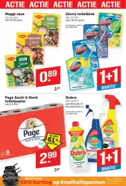 Coop folder week 42 Pagina 10: Dubro alle soorten, Glorix toiletblok €4,09