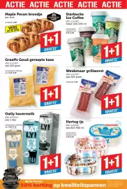 Coop folder week 42 Pagina 2: Oatly havermelk, Weidenaar grillworst €3,49