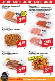 Coop folder week 42 Pagina 6: Hoogland gebakken MSC kibbeling €3,49, Versuniek scharrel kipdij shoarma €4,49