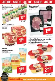 Coop folder week 42 Pagina 8: Johma kip-kerrie, kip-samba, kip-mango-pistache of zoete kip-sesam salade €2,49
