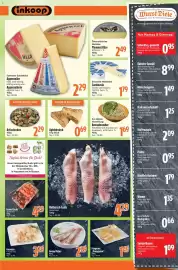 Inkoop Prospekt woche 42 Seite 3: Rotbarsch-Loins €4,29, Graved Lachs €4,29