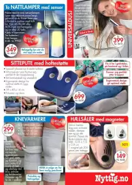 Nyttig kundeavis Side 15: Hælsåler med magneter €149,00, Universal-adapter €399,00