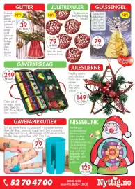 Nyttig kundeavis Side 3: JULETREKULER Gi juletreet et elegant, festlig uttrykk! GLASSENGEL Perfekt som dekorasjon eller