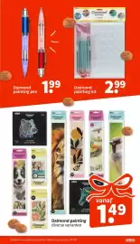 Wibra folder Pagina 12: Daimond painting pen €1,99, Diamond painting kit €2,99