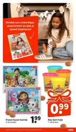 Wibra folder Pagina 14: Frame Puzzel licentie €1,99, Play Doh Potje €0,99