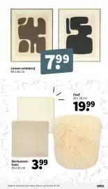 Wibra folder Pagina 15: Linnen schilderij €7,99, Sierkussenhoes €3,99