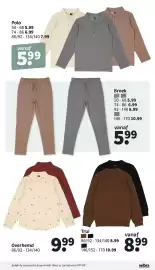 Wibra folder Pagina 22: Trui €8,99, Overhemd €9,99