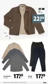 Wibra folder Pagina 23: Overhemd €17,99, Broek €17,99