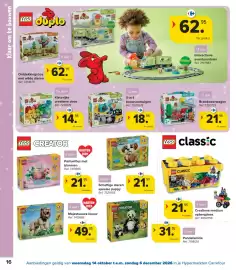 Carrefour folder | Speelgoed Pagina 16: Schattige dieren: speelse puppy €21,95, Brandweerwagen €21,95