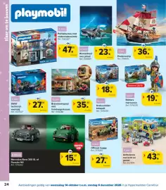 Carrefour folder | Speelgoed Pagina 24: Swat technisch voertuig €27,95, Reuzenhaai met piraat €23,95