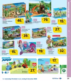 Carrefour folder | Speelgoed Pagina 25: Jungle Avontuur €79,95, Eenhoornkoets €15,95