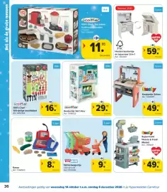 Carrefour folder | Speelgoed Pagina 36: Keukentje Vert Azur €29,95, Keukentje Safran €49,95
