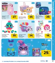 Carrefour folder | Speelgoed Pagina 37: Interactieve knuffel Mama Surprise! Kitty €34,95