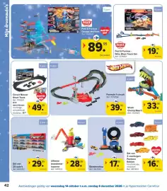 Carrefour folder | Speelgoed Pagina 42: Formule 1-circuit €39,95, Fast & Furious - Nitro Blast Track Set €19,95