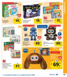 Carrefour folder | Speelgoed Pagina 49: Ik leer lezen, Ik leer schrijven, Ik leer rekenen of Ik ontdek de emoties €21,95