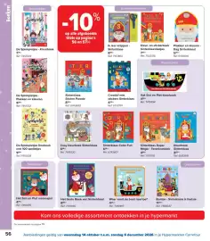 Carrefour folder | Speelgoed Pagina 56: Cosy kleurboek Sinterklaas €6,29, Het Grote Boek van Sinterklaas! €8,96