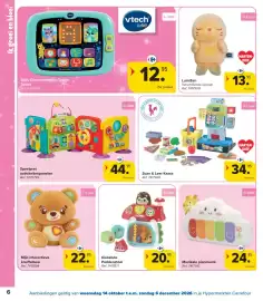 Carrefour folder | Speelgoed Pagina 6: Scan & Leer Kassa €34,95, Speelpret activiteitenpanelen €44,95