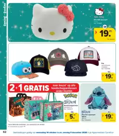 Carrefour folder | Speelgoed Pagina 62: Pluchenspaarpot stitch €19,95, Pluchen spaarpot €19,95