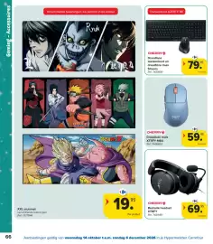 Carrefour folder | Speelgoed Pagina 66: Draadloze muis xtrfy m64 €59,95, Cherry bedrade headset xtrfy €69,95