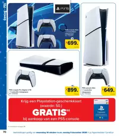 Carrefour folder | Speelgoed Pagina 70: PS5-console Slim €699,00, Ps5-console pro digital 2 tb €899,00