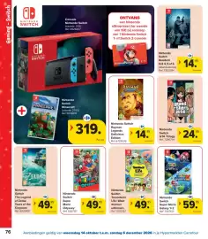 Carrefour folder | Speelgoed Pagina 76: Nintendo switch gta trilogy €24,95, Nintendo switch super mario galaxy 1+2 €59,95
