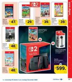 Carrefour folder | Speelgoed Pagina 77: Nintendo switch 2 just dance 2027 €39,95, Nintendo Switch 2 FC 27 €48,95