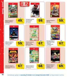 Carrefour folder | Speelgoed Pagina 78: Nintendo switch 2 pokemon pokopia €68,95