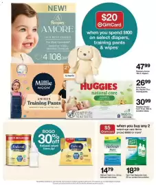 Catálogo Target semana 42 Página 27: Opti-Free Replenish €18,39, Pampers Amore €47,99
