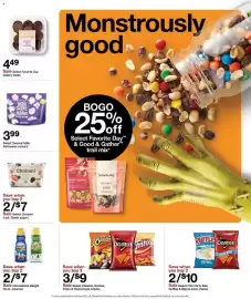 Catálogo Target semana 42 Página 3: Cheetos Doritos Fritos €9,00, Favorite Day bakery treats €4,49