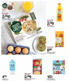 Catálogo Target semana 42 Página 30: Good & Gather Caramel Macchiato €6,99, Lucky Charms €9,00