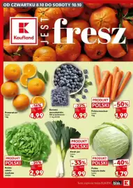 Kaufland gazetka Strona 4: OD CZWARTKU 8.10 DO SOBOTY 10.10 K Kaufland JEST fresz Pomarańcze luzem 1 kg -16% cena przed