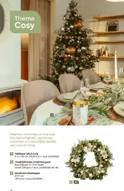 AVA folder Pagina 10: Thema Cosy 1. Haal het winterbos in huis met fris dennengroen, zachtroze accenten en natuurlijke