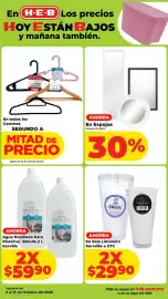 Folleto HEB semana 41 Página 13: Kerville Agua Destilada Para Planchar €5.990,00, Espejos