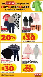 Folleto HEB semana 41 Página 16: Pantuflas para toda la Familia €30,00