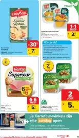 Carrefour Market folder week 42 Pagina 17: Raclettekaas EntreMont €7,52, Vivera plant-based crispy chicken fillets €3,09