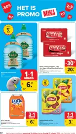 Carrefour Market folder week 42 Pagina 22: Fanta of Sprite €6,86, Niet-bruisende Ice Tea Lipton €3,35