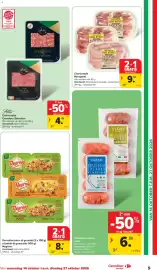 Carrefour Market folder week 42 Pagina 9: Charcuterie Rovagnati €9,58, Pancetta dolce of gerookt €8,10