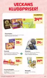 Hemköp reklamblad vecka 42 Sida 5: Garant frysta bär €15,00, Max frysta kycklingdelar €55,00