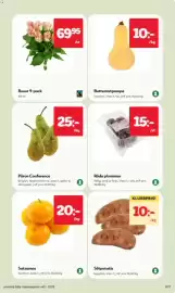 Hemköp reklamblad vecka 42 Sida 6: Sötpotatis €10,00, Päron Conference €25,00