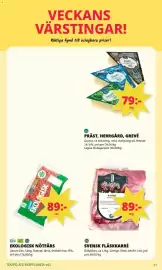 Tempo reklamblad vecka 42 Sida 3: Dalsjöfors fläskkarré €89,00, Garant ekologisk nötfärs €89,00