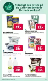 Tempo reklamblad vecka 42 Sida 6: Bordsvatten €20,00, Garant bönor kikärtor €23,00