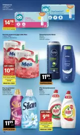 Delikatesy Centrum gazetka tydzień 42 Strona 34: Płyn do płukania tkanin Silan €11,99, Żel pod prysznic Nivea €11,99