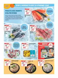 Globus leták týden 42 Strana 11: Kalamáry chapadla €24,90, Delimax matjesy v oleji €19,90