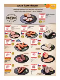 Globus leták týden 42 Strana 6: Globus Pražská klobása €13,90, Globus syrová sekaná ve vaničkách €69,00