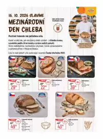 Globus leták týden 42 Strana 8: Chléb Kovář €29,90, Česká potravina Královský bochník €49,90