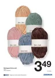 Zeeman Prospekt Seite 11: Strickgarn Extra soft €3,49