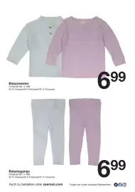 Zeeman Prospekt Seite 2: Babysweater €6,99, Babyleggings €6,99