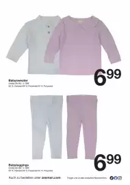 Zeeman Prospekt Seite 2: Babysweater €6,99, Babyleggings €6,99